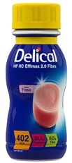ДЕЛІКАЛЬ ВП ВК Еффімакс 2.0 з Клітковиною/ DELICAL HP HC Effimax 2.0 Fibre. Смак полуниці.